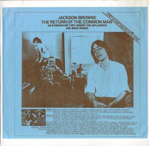 A00592693/LP/ジャクソン・ブラウン (JACKSON BROWNE)「The Return Of The Common Man (1976年・TAKRL-1993)」