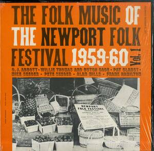 A00592703/LP/V.A.「The Folk Music Of The Newport Folk Festival 1959-60 Vol.1 (FA-2431・フォーク・ブルーグラス・BLUEGRASS)」