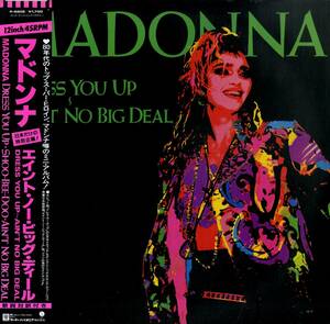 A00592676/12インチ/マドンナ (MADONNA)「Dress You Up - Aint No Big Deal (1985年・P-5202・日本独自企画盤・シンセポップ)」