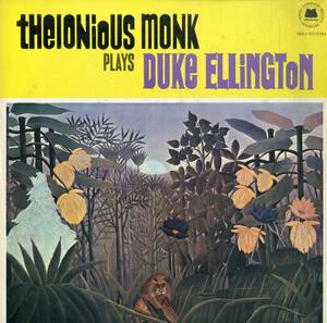 A00590437/LP/セロニアス・モンク「Thelonious Monk Plays Duke Ellington (1974年・SMJ-6039M・ハードバップ)」