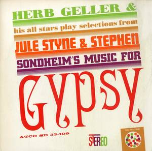 A00590606/LP/ハーブ・ゲラー (HERB GELLER)「Gypsy (P-7538A・クールジャズ・コンテンポラリーJAZZ)」