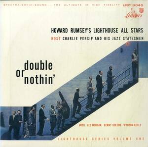 A00590650/LP/ハワード・ラムゼイ・ライトハウス・オール・スターズ「Double Or Nothin (1993年・TOJJ-5808・クールジャズ・バップ)」