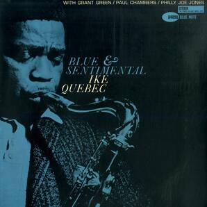 A00590666/LP/アイク・ケベック (IKE QUEBEC)「Blue & Sentimental (1983年・K18P-9237・クールジャズ・コンテンポラリーJAZZ)」の画像1