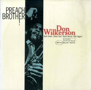 A00591113/LP/ドン・ウィルカーソン「Preach Brother!」