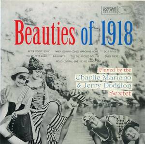 A00590743/LP/チャーリー・マリアーノ&ジェリー・ドジオン・セクステット「Beauties Of 1918 (1991年・PJ-1245・STEREO・クールジャズ)」