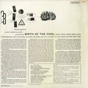 A00591628/LP/マイルス・デイヴィス (MILES DAVIS)「Birth Of The Cool クールの誕生 (1980年・ECJ-50050・クールジャズ)」の画像2