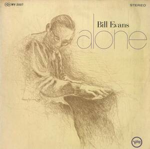 A00591950/LP/ビル・エヴァンス (BILL EVANS)「Alone (1970年・MV-2007・ポストバップ)」