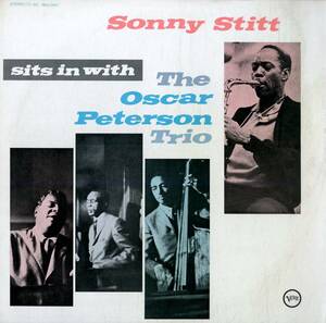 A00592018/LP/ソニー・スティット/オスカー・ピーターソン「Sonny Stitt Sits In With The Oscar Peterson Trio (1981年・18MJ-9014・バ