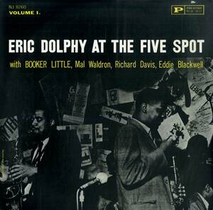 A00591632/LP/エリック・ドルフィー「Eric Dolphy At The Five Spot Volume 1 (1978年・SMJ-6572・モードジャズ・MODAL・ポストバップ)」