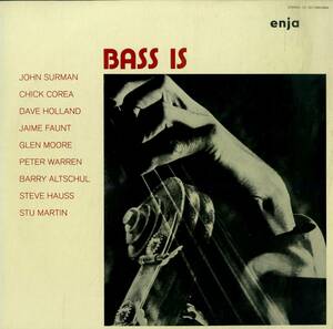 A00591926/LP/ピーター・ウォーレン (PETER WARREN)「Bass Is ベース・イズ (1985年・15MJ-9054・フリージャズ)」