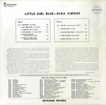 A00591971/LP/ニーナ・シモン (NINA SIMONE)「Little Girl Blue ニーナ・シモン・ファースト・レコーディング (1981年・PAP-23005・ソウ_画像2