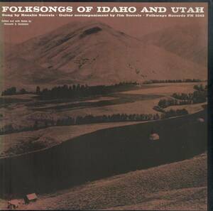 A00592541/LP/ロザリー・ソレルズ (ROSALIE SORRELS)「Folksongs Of Idaho And Utah (FH-5343・フォーク)」