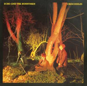 A00589711/LP/エコー&ザ・バニーメン (ECHO & THE BUNNYMEN)「Crocodiles (1980年・WEA-58-175・インディーロック・ニューウェイヴ)」