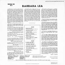 A00591472/LP/バーバラ・リー「Barbara Lea (1986年・OJC-1713・ヴォーカル・スウィングJAZZ)」_画像2