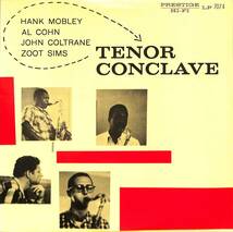 A00591397/LP/ハンク・モブレー / アル・コーン / ジョン・コルトレーン / ズート・シムズ「Tenor Conclave (1984年・OJC-127・ハードバ_画像1