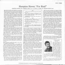 A00591376/LP/ハンプトン・ホーズ (HAMPTON HAWES)「For Real!」_画像2