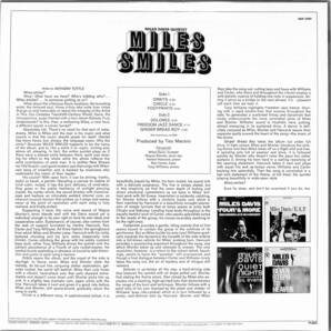 A00591301/LP/マイルス・デイヴィス「Miles Smiles (1981年・18AP-2069・モードジャズ・MODAL・ハードバップ・ポストバップ)」の画像2