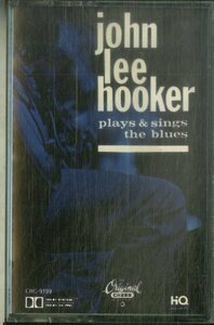 F00025379/カセット/ジョン・リー・フッカー (JOHN LEE HOOKER)「Plays & Sings The Blues (CHC-9199・エレクトリックブルース・カントリ