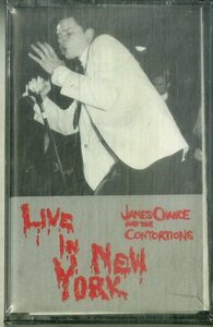 F00025418/カセット/ジェームス・チャンス (JAMES CHANCE & THE CONTORTIONS)「Live In New York (A-100・ジャズファンク・パンク・PUNK)