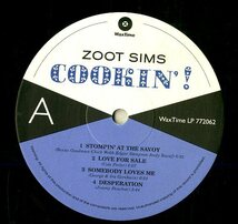 A00592224/LP/Zoot Sims「Cookin!(重量盤)」_画像3