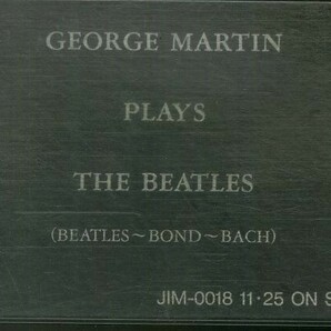 F00025440/カセット/ジョージ・マーティン「プレイズ・ザ・ビートルズ George Martin Plays The Beatles (1990年・JIM-0018・宣伝盤・ラの画像1