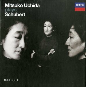 D00161099/▲▲CD8枚組ボックス/内田光子(Pf)「Schubert / Mitsuko Uchida Plays Schubert (475-6282・ERIK SMITHプロデュース)」