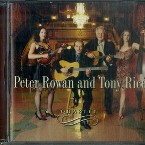D00160752/CD/ピーター・ローワン & トニー・ライス (PETER ROWAN & TONY RICE)「Quartet (2007年・ROUNDER-11661-0579-2・ブルーグラスの画像1