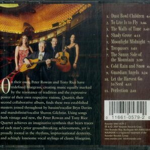 D00160752/CD/ピーター・ローワン & トニー・ライス (PETER ROWAN & TONY RICE)「Quartet (2007年・ROUNDER-11661-0579-2・ブルーグラスの画像2