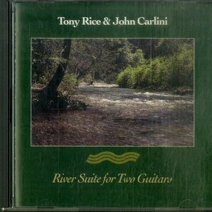 D00160731/CD/トニー・ライス & ジョン・カルリーニ「River Suite For Two Guitars (1995年・SHCD-3837・ブルーグラス・BLUEGRASS)」の画像1