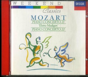 D00160977/CD/イレーナ・ヴェレッド(Pf) / ローレンス・フォスター(指揮)「Mozart Piano Concerto 21 Elvira Madigan & 20 (1989年・425-