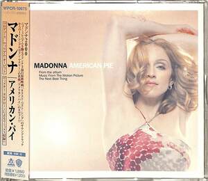 D00161677/CDS/マドンナ (MADONNA)「American Pie アメリカン・パイ (2000年・WPCR-10675・プログレッシブハウス・HOUSE・サントラ)」