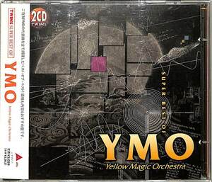 D00161687/CD2枚組/YMO (細野晴臣・坂本龍一・高橋幸宏)「Twins -Super Best Of YMO (1997年・ALCA-5199/5200・シンセポップ)」