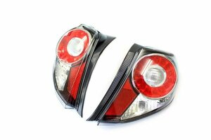 トヨタ純正 130系 ヴィッツ G's 前期仕様 LED テールランプ ブラック加飾 左右セット リア リヤ テールレンズ RSにはポン付け 流用