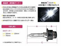 【純正交換用】HIDバルブ アルファード 20系 D4S 6000K トヨタ_画像2