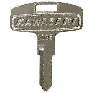 【正規品】 カワサキ純正 マッハ/KH/SS/KE/KL 旧ロゴ ブランクキー 鍵 合鍵 予備 ロゴ KAWASAKI