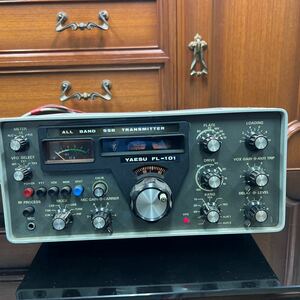 YAESU ヤエス 八重洲無線 FL-101 無線機 八重洲 通電確認済み　ジャンク扱い　ALL SSB 