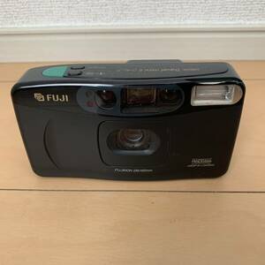 m058）FUJI CARDIA TRAVEL MINI II DUAL-P ジャンク コンパクトフィルムカメラ 