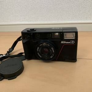 m088）Nikon ニコン L35AD コンパクトフィルムカメラ　ジャンク