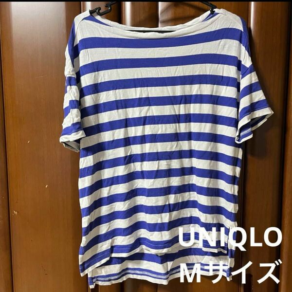 UNIQLO ユニクロ ボーダー ラメ入り 半袖 Tシャツ 半袖Tシャツ