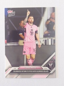 topps now カード リオネル・メッシ Lionel Messi #31 トップスナウ インテル・マイアミCF Inter Miami CF MLS 2024 グッズ トレカ 1