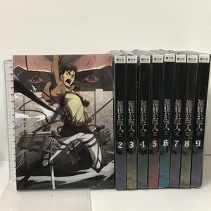進撃の巨人 ブルーレイ 全9巻 セット 特典付き ポニーキャニオン 14枚組 Blu-ray+CD