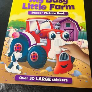 シールブック my busy little farm ステッカーブック