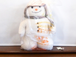 [ extra-large ] total length 65cm independent eten company retro snowman * hat discoloration equipped [ have been cleaned ] The Snowman EDEN TOYS individual postage 