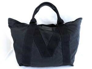 Marc by Marc Jacobs マークバイマークジェイコブス ナイロン ボストンバッグ　舟形 ビッグ トートバッグ ブラック