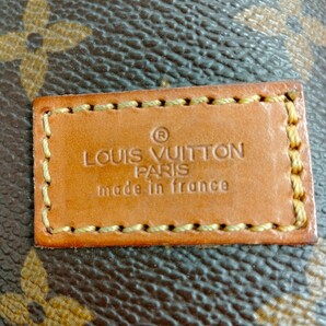 ルイヴィトン ソミュール 35 M42254 モノグラム ショルダーバッグ 斜め掛け LOUIS VUITTON ブラウン バッグ 古い キズ多数の画像5