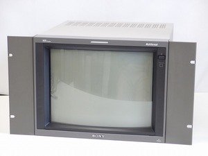 SONY 14型トリニトロンビデオモニター PVM-D14L5J 映らない ジャンク *401854