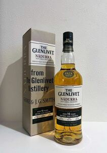 古酒グレンリヴェット 16年 ナデューラ カスクストレングス 55.2% 正規品(GLENLIVET 16yo NADURRA　Natural Cask Strength )