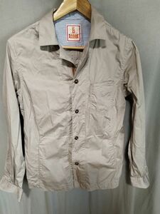 BARACUTA バラクータ　ジャケット　長袖シャツ シャツ 長袖 日本製　ジーアンドビー　メンズ ベージュ　England