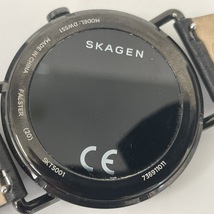 5586★SKT5001 SKAGEN 20 DW5S1 付属品なし スマートウォッチ 動作確認済み◎ ブラック 黒_画像4