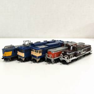 5510【現状品☆TOMIX/KATO】5両≪クモヤ192-1/EF64?/EF65?/DD51?/DE10?≫トミックス カトー 鉄道模型 電車 ディーゼル機関車 Nゲージまとめ